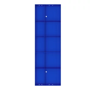 Син кофражен панел с размери: 1800×400×50 мм