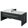 Birou Managerial cu Blat din sticlă - H750*D800*W1800