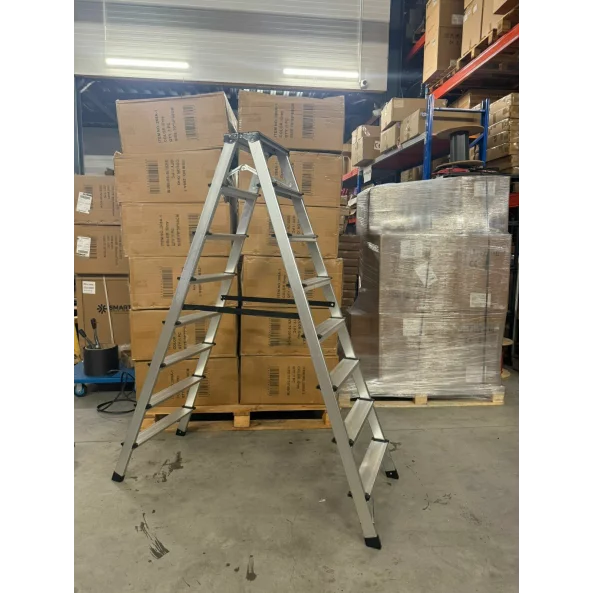 Professzionális alumínium létra – 2x8 fokos, hajlítható