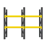 Extensie-Raft profesional de depozitare L1078xl600xH2000 , 400 kg