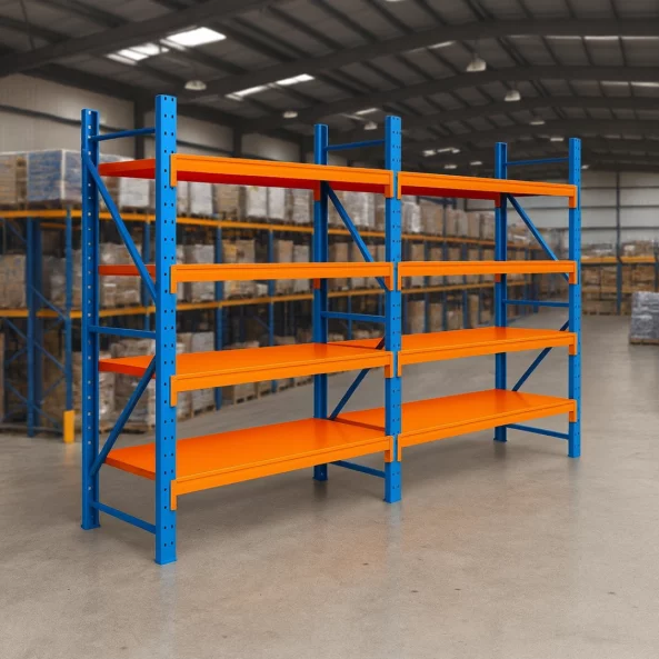 Разширение – Професионален стелаж за съхранение H2000 x L2070 x Ш600, 1200 кг