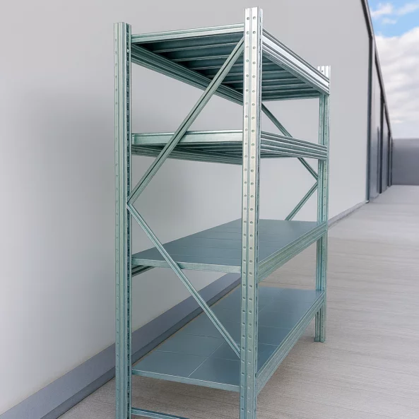 Професионален рафт – поцинкован, 200 кг/ниво – 1M