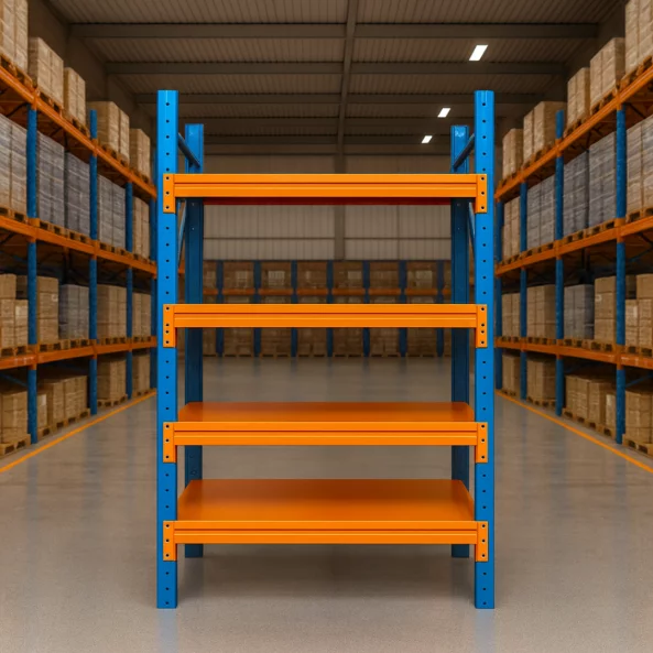 Професионален стелаж за съхранение H2000xL1140xШ600, 1200 кг