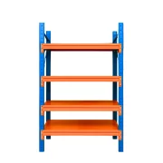 Професионален стелаж за съхранение H2000xL1140xШ600, 1200 кг