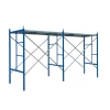 Подвижно скеле – синьо – от стомана, H2000×L3600×W1219 мм, с удължение
