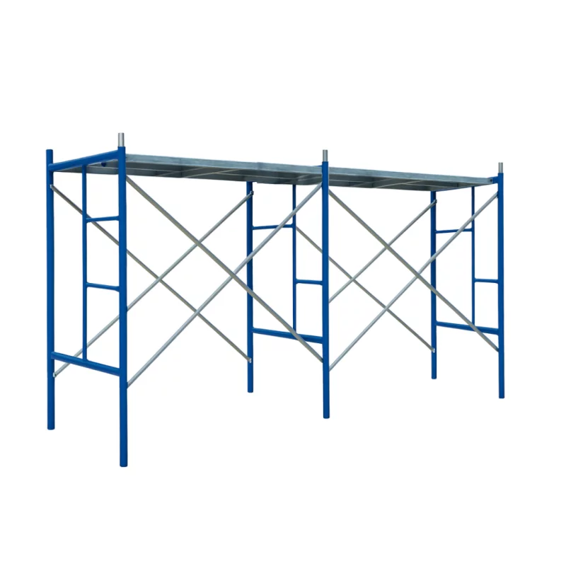 Schela circulabila -albastra- din otel H2000*L3600*W1219 mm cu extensie