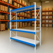 Професионален стелаж за съхранение В2500xШ600xД2070, 800 кг
