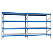 Разширение – Професионален стелаж за съхранение В2500xШ600xД2000, 800 кг