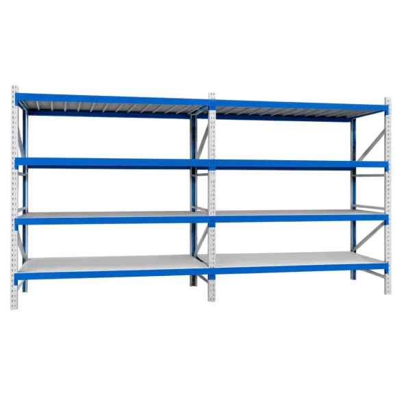 Разширение – Професионален стелаж за съхранение В2500xШ600xД2000, 800 кг