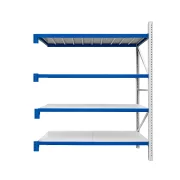 Разширение – Професионален стелаж за съхранение В2500xШ600xД2000, 800 кг