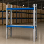 Професионален стелаж за съхранение L1000xШ600xВ2000, 400 кг, 2нива