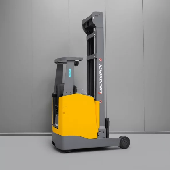 Електрокар Jungheinrich ETV 214 – 992DZ, триплекс 9.92 m, 2018, 3150 ч, ричтрак втора употреба