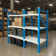 Разширение – Професионален стелаж за съхранение L930xL600xH2000 600КГ – 3 нива