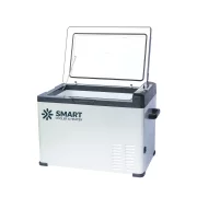 Автомобилен хладилник с компресор Smart Cooler 40 l, 12/24 V, с LCD дисплей и Bluetooth, включена еко такса – РЕУПАКОВАН ПРОДУКТ!