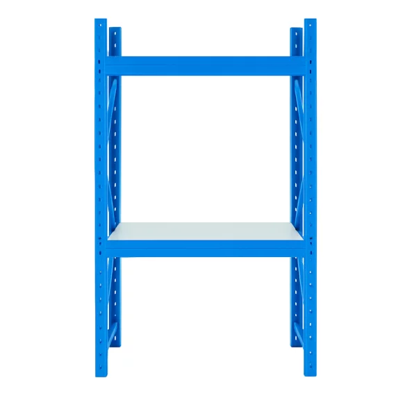 Професионален стелаж за съхранение L1000xШ600xВ2000, 400 кг - 2нива