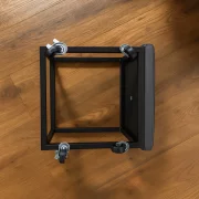 Multifunkcionális 5 az 1-ben puff PU és latex anyagból – szürke