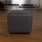 Multifunkcionális 5 az 1-ben puff PU és latex anyagból – szürke