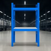 Професионален стелаж за съхранение L1000xШ600xВ2000, 400 кг - 2нива