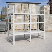 Extensie-Raft profesional pentru depozitare L930xl600xH2000  600 kg - 3 nivele