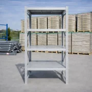 Estantería profesional para almacenaje L1000x600xH2000, 800 kg