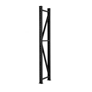 Pata para estantería profesional – 2000 × 400 mm, perfil 50×35×0,7 mm, con sistema de fijación mediante tornillos – 100 kg/nivel