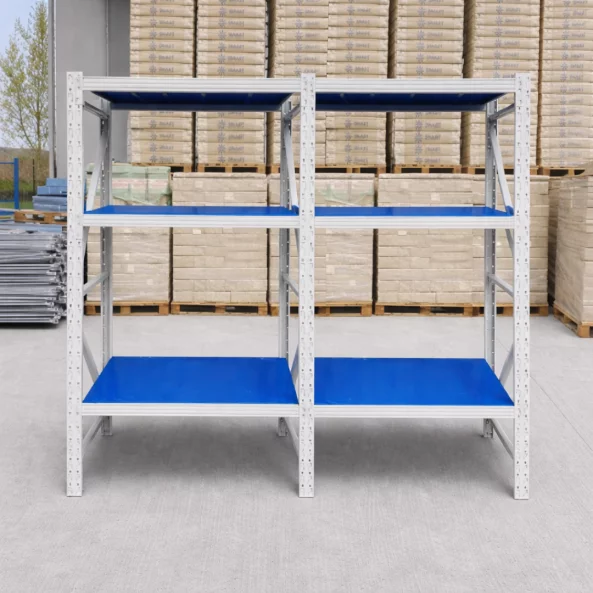 Професионален рафт за съхранение -  L930×l600×H2000 600 кг – 3 нива