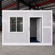 Container pliabil-cu ușă tip panou sandwich,ferestre PVC și instalație electrică–2450x3000x2470 mm