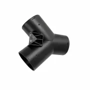 Y elágazó csatlakozó – Smartheater állófűtéshez, 75 mm átmérő