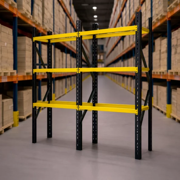 Extensie-Raft profesional de depozitare L1078xl600xH2000 , 600 kg-fără polițe