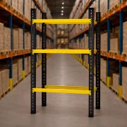 Професионален складов стелаж L1085 x 600 x H2000 мм, 600 кг – без рафтове