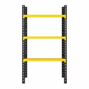 Професионален складов стелаж L1085 x 600 x H2000 мм, 600 кг – без рафтове