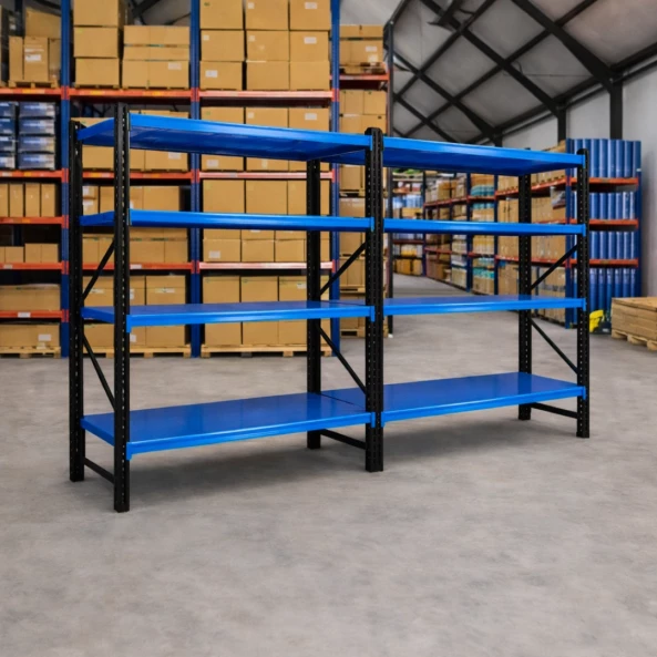 Extensión – Estantería profesional de almacenamiento L2000 x 600 x H2000, 800 kg