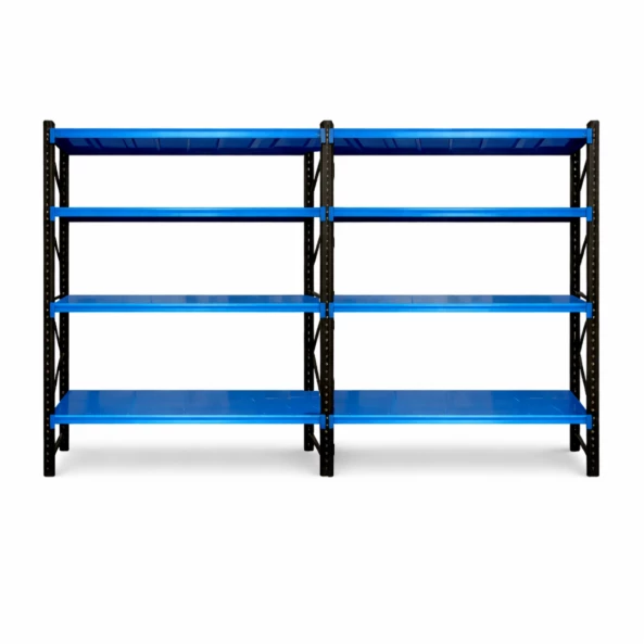 Extensión – Estantería profesional de almacenamiento L2000 x 600 x H2000, 800 kg