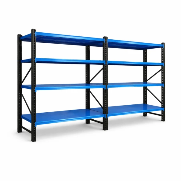 Extensión – Estantería profesional de almacenamiento L2000 x 600 x H2000, 800 kg