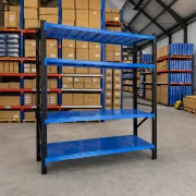 Estantería profesional de almacenamiento L2000 × 600 × H2000, 800 kg