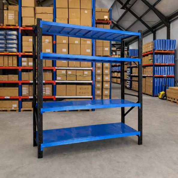 Estantería profesional de almacenamiento L2000 × 600 × H2000, 800 kg