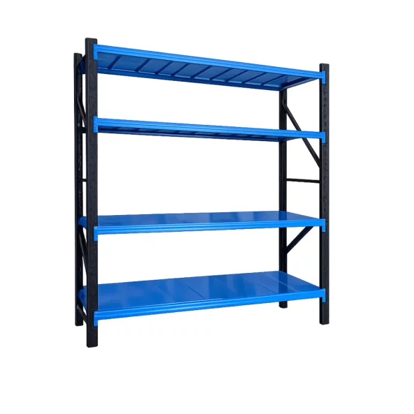 Estantería profesional de almacenamiento L2000 × 600 × H2000, 800 kg