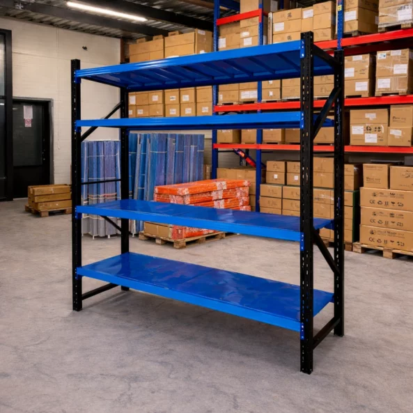 Estantería profesional de almacenamiento L2000 × 600 × H2000, 800 kg