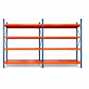 Extensión – Estantería profesional de almacenamiento – L2000 x An600 x Al2000 mm – 500 kg/nivel