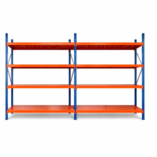 Extensión – Estantería profesional de almacenamiento – L2000 x An600 x Al2000 mm – 500 kg/nivel