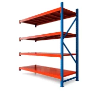 Extensión – Estantería profesional de almacenamiento – L2000 x An600 x Al2000 mm – 500 kg/nivel