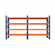 Estantería profesional para almacenamiento – extensión – L2000 x An600 x Al2000 mm – 1000 kg/nivel