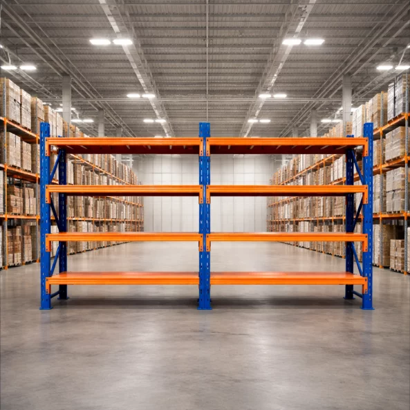 Estantería profesional para almacenamiento – extensión – L2000 x An600 x Al2000 mm – 1000 kg/nivel