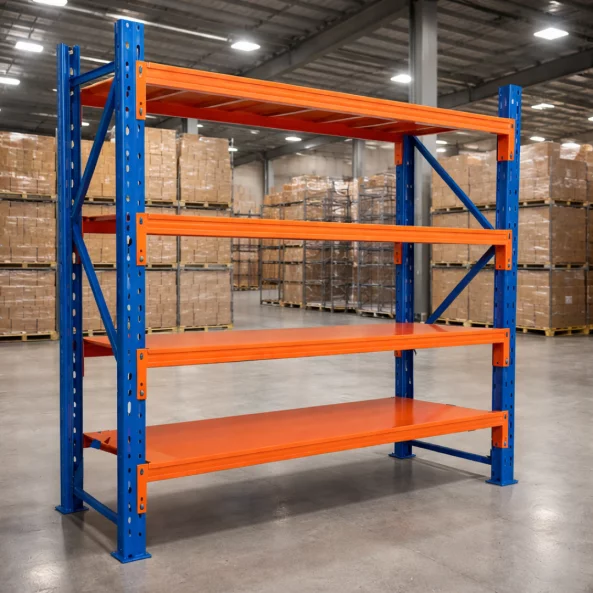 Estantería profesional para almacenamiento – L2000 × An600 × Al2000 mm – 1000 kg/nivel