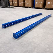 Pata para estantería profesional 2000 × 600 mm – con sistema de fijación mediante tornillos – 500 kg/nivel