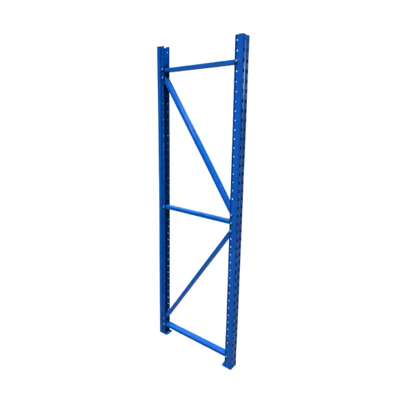 Pata para estantería profesional 2000 × 600 mm – con sistema de fijación mediante tornillos – 500 kg/nivel