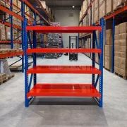 Estantería profesional para almacenamiento – 2000 x 600 x 2000 mm – 500 kg/nivel