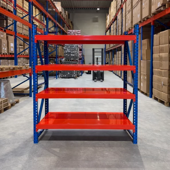 Estantería profesional para almacenamiento – 2000 x 600 x 2000 mm – 500 kg/nivel