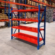 Estantería profesional para almacenamiento – 2000 x 600 x 2000 mm – 500 kg/nivel