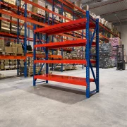 Estantería profesional para almacenamiento – 2000 x 600 x 2000 mm – 500 kg/nivel